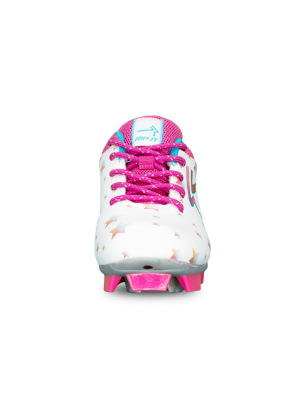 Rokey Girls' Play Ball Starlight Softball Cleat Size 1 - Comfortable Fit for Young Athletes
