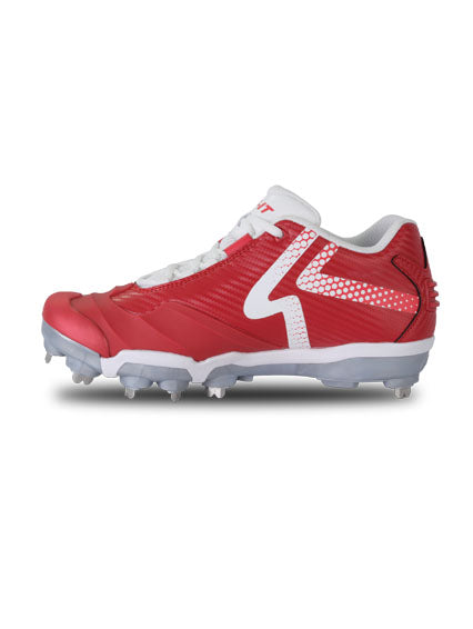 Rokey Softball Cleats Size 8 Black - Superior Comfort and Performance - Scarlet